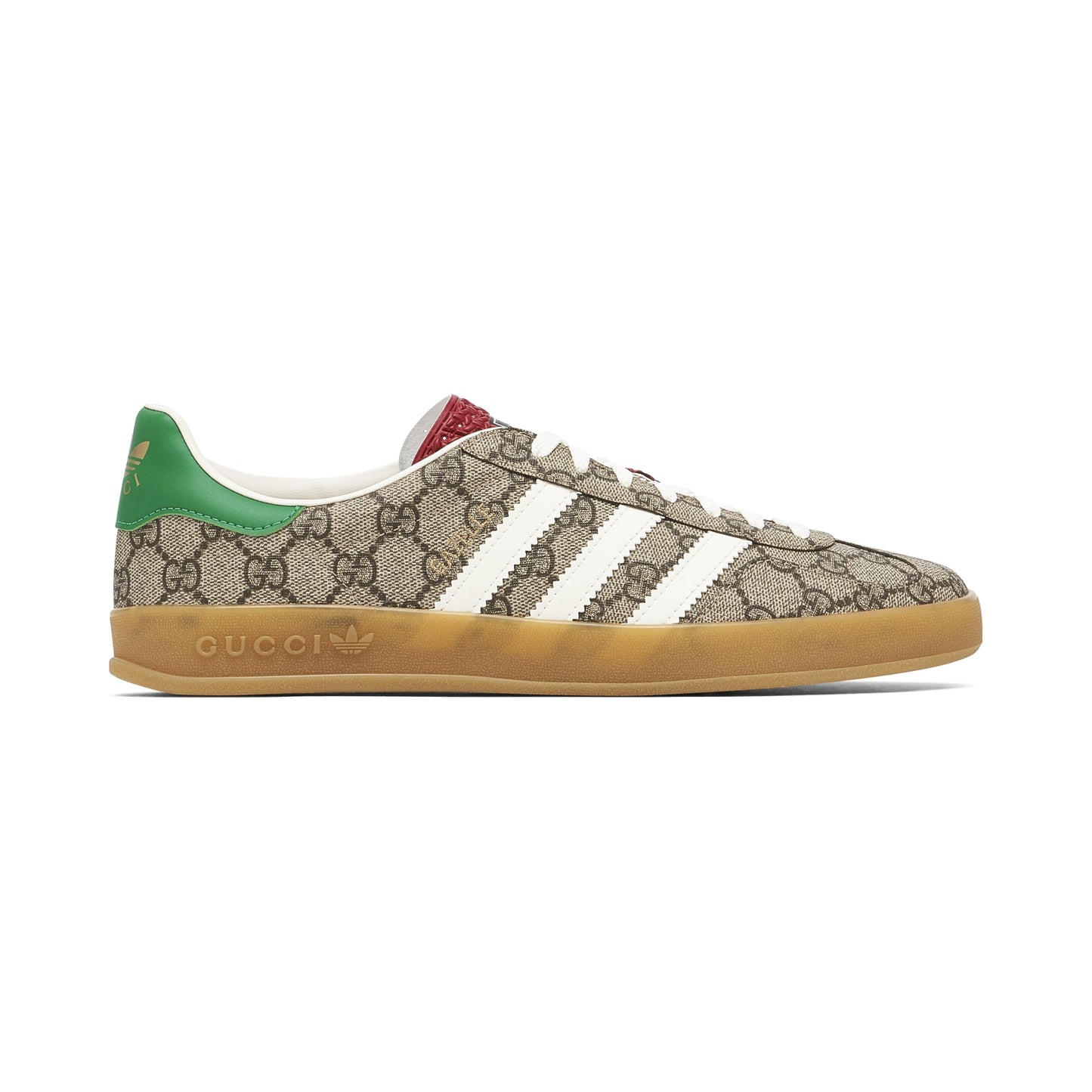 ADIDAS GAZELLE X GUCCI GG MONOGRAM BEIGE - Manore Store