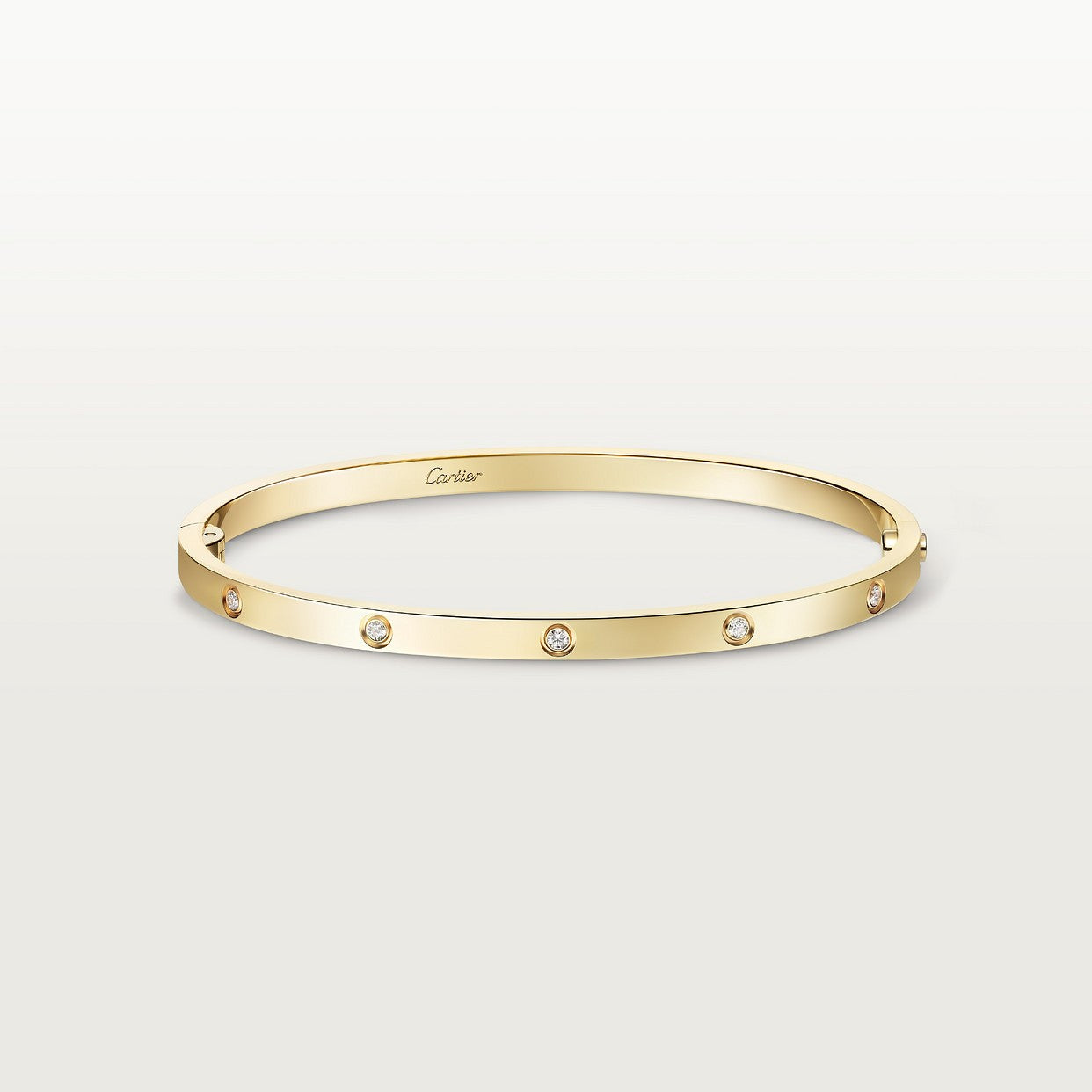 BRACELET CARTIER LOVE PETIT MODÉLE DIAMOND GOLD