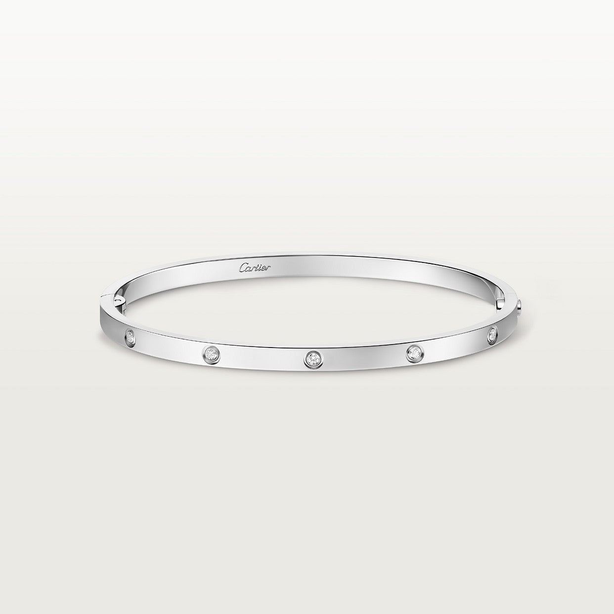 BRACELET CARTIER LOVE PETIT MODÉLE DIAMOND WHITE GOLD