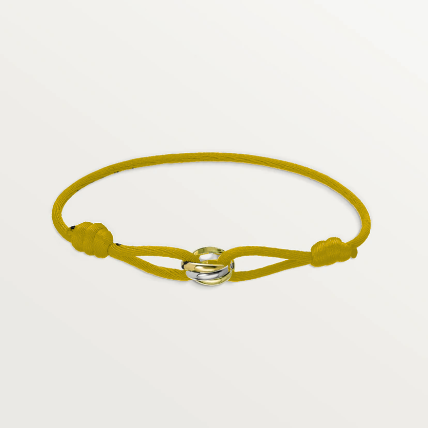 BRACELET CARTIER TRINITY CORDON DORÉ