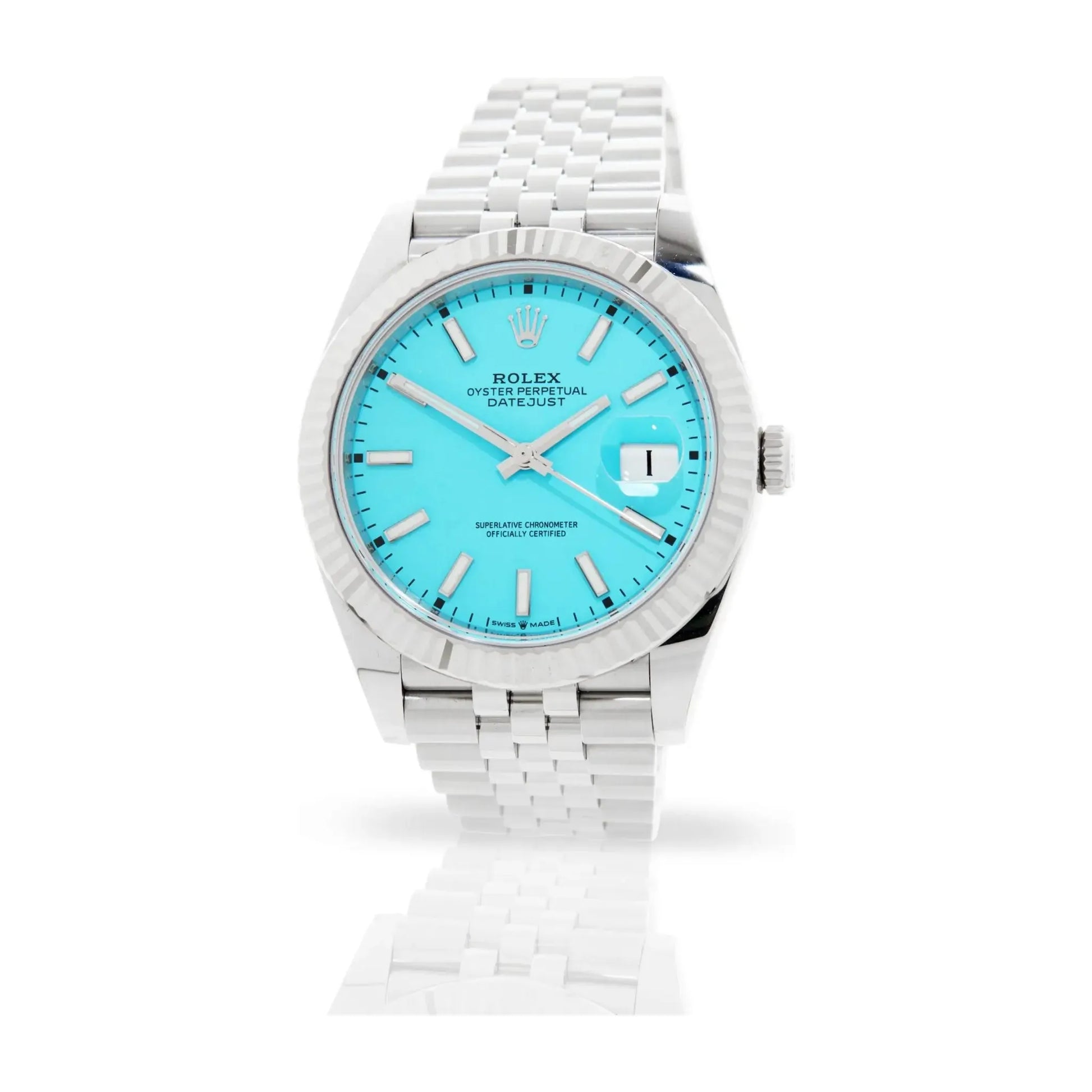 Montre Rolex - Datejust Tiffany Blue - Manore Store