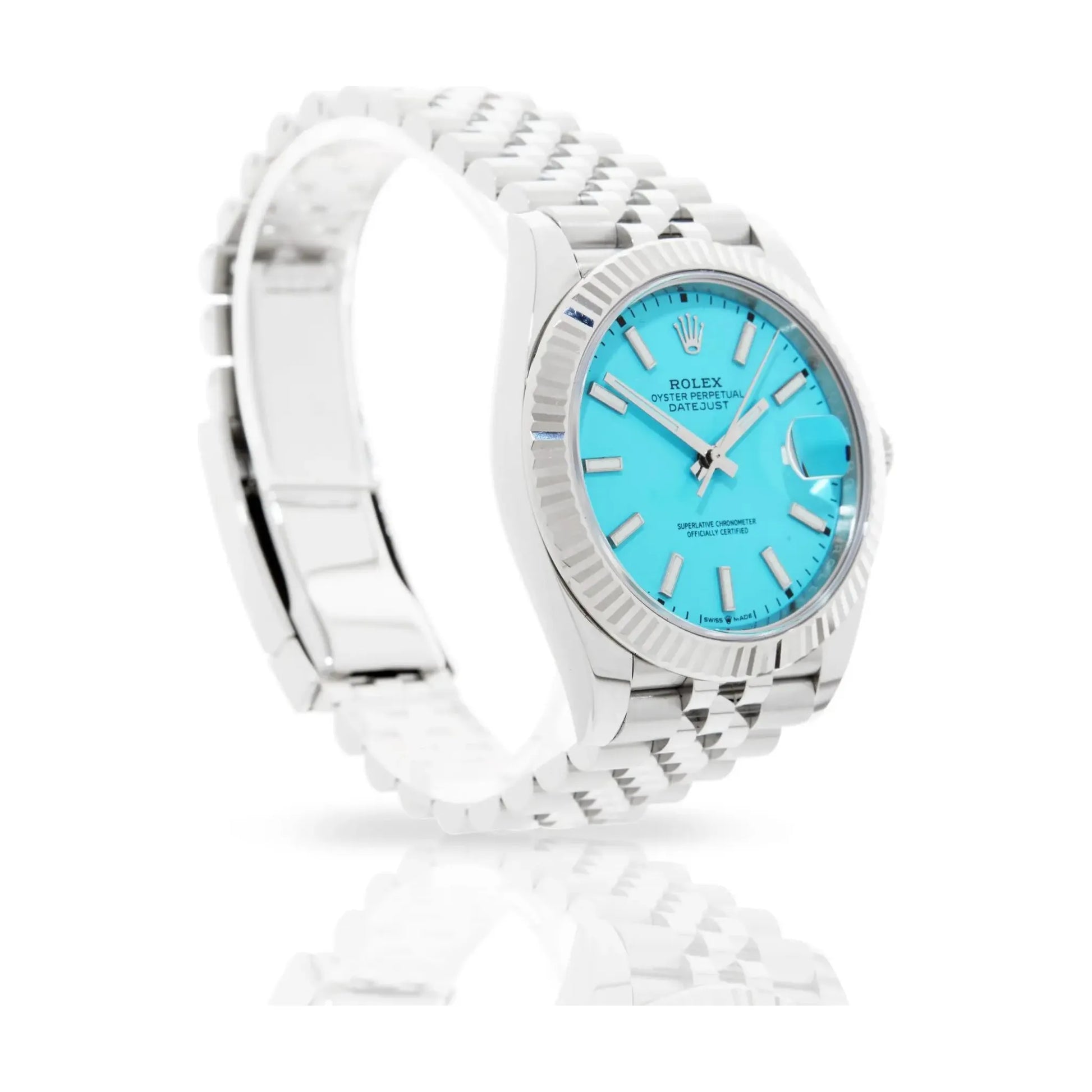 Montre Rolex - Datejust Tiffany Blue - Manore Store