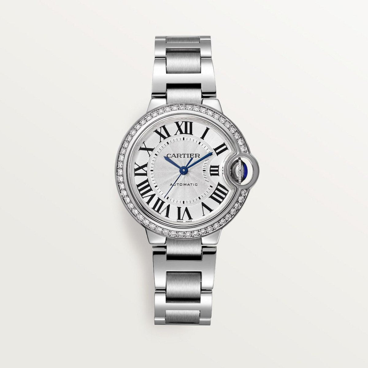 Montre Cartier - Ballon Bleu "Sertie Argenté" - Manore Store