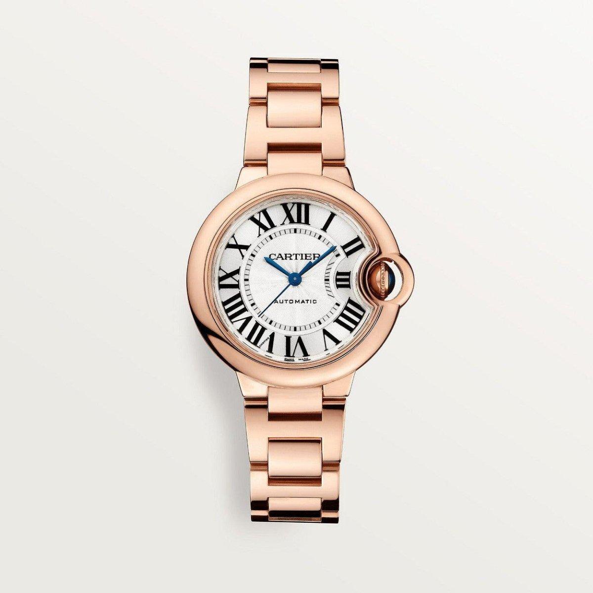 Montre Cartier - Ballon Bleu "OR ROSE" - Manore Store