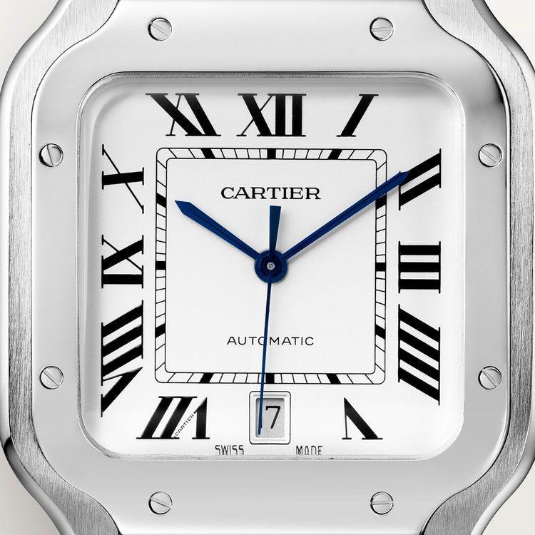 Montre Cartier - Santos Argenté - Manore Store