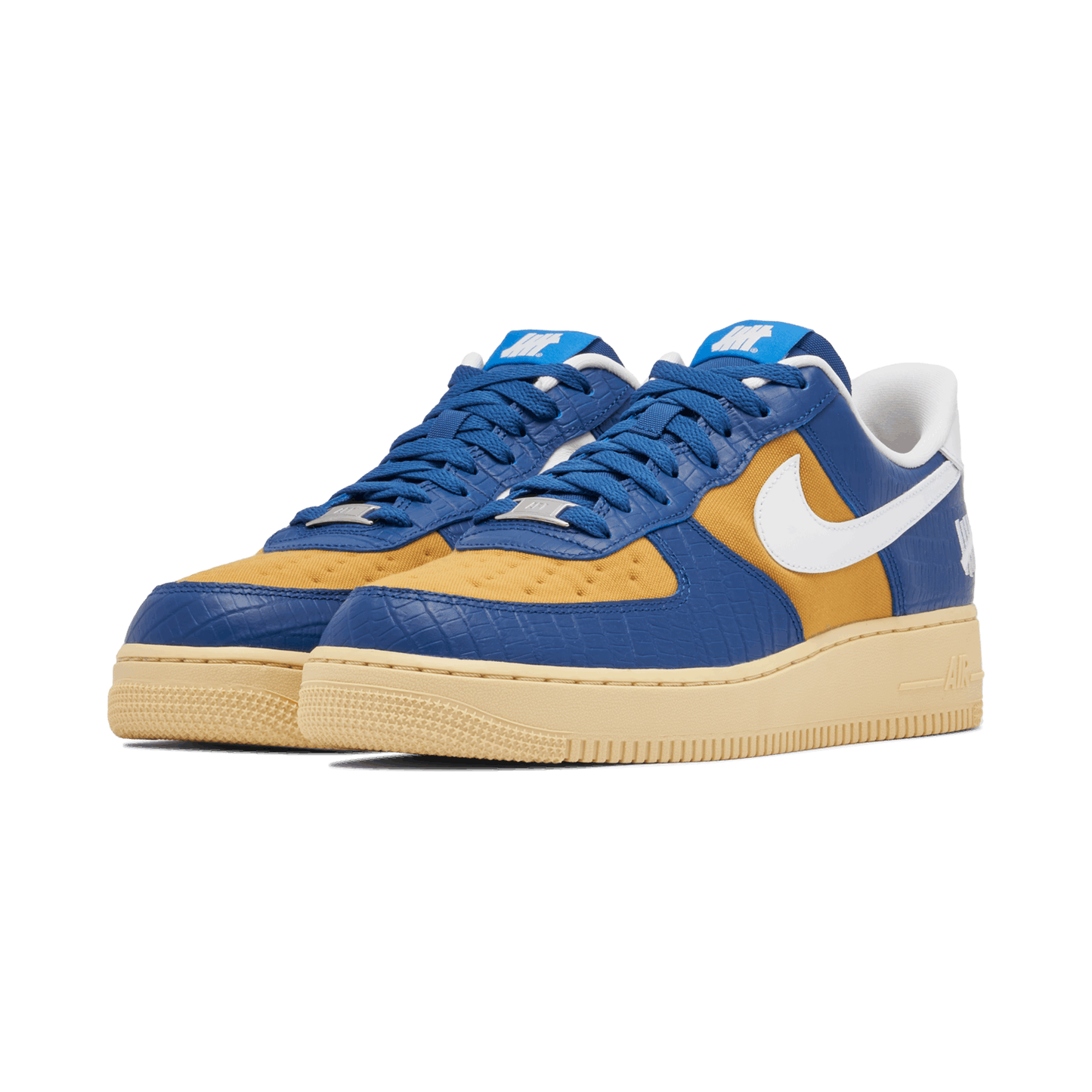 Air Force 1 "Undefeated 5 On It Blue Yellow Croc"