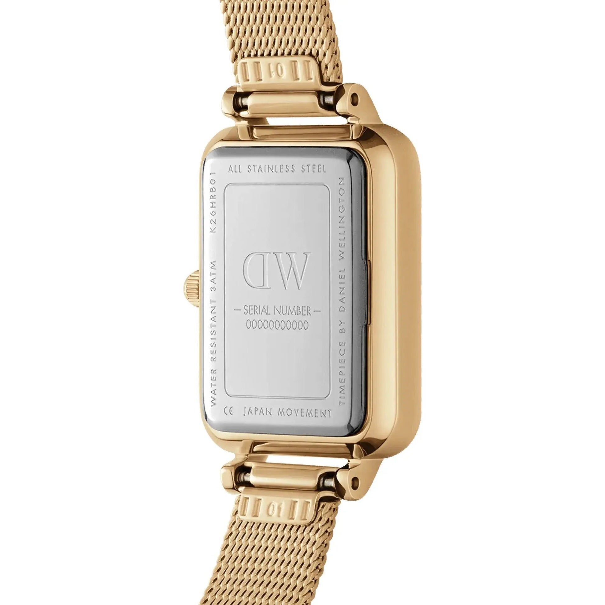 Montre Daniel Wellington - Quador Pressed Evergold - Manore Store