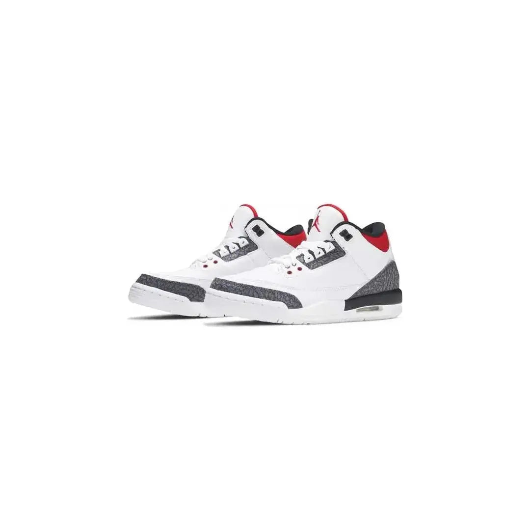 Air Jordan 3 "Denim Fire Red" - Kids - Manore Store