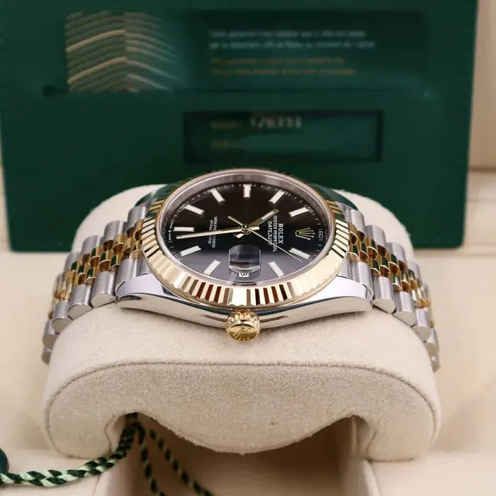Montre Rolex - Oyster Datejust Perpetual Yellow Fluted - Manore Store