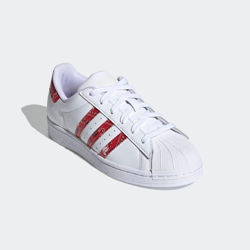 Adidas Superstar - "White/Red" - Manore Store