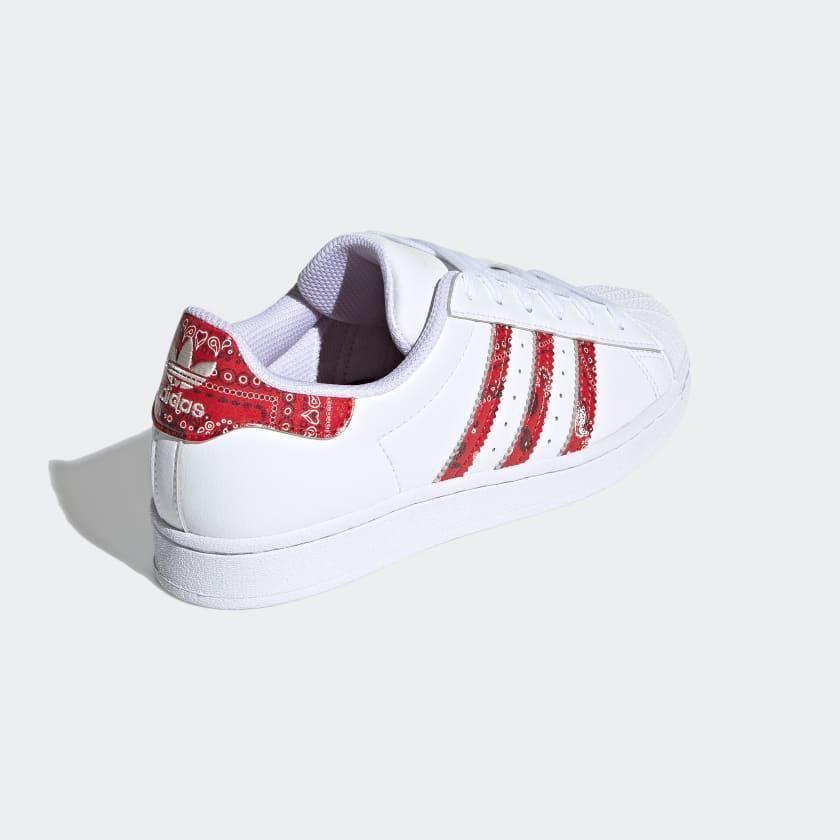 Adidas Superstar - "White/Red" - Manore Store