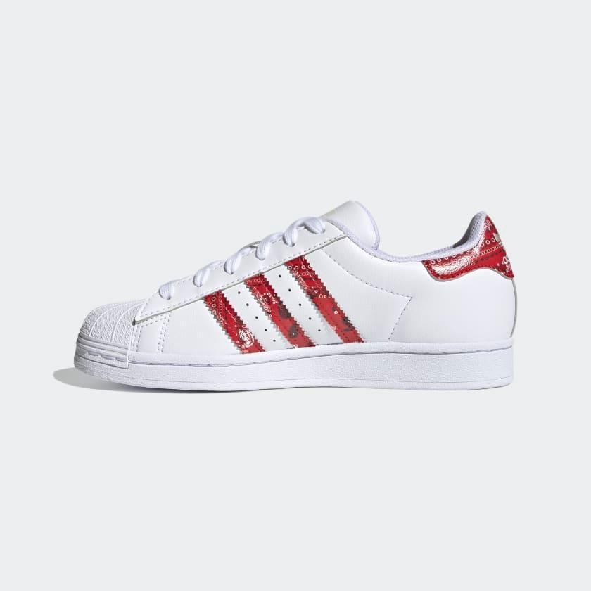 Adidas Superstar - "White/Red" - Manore Store