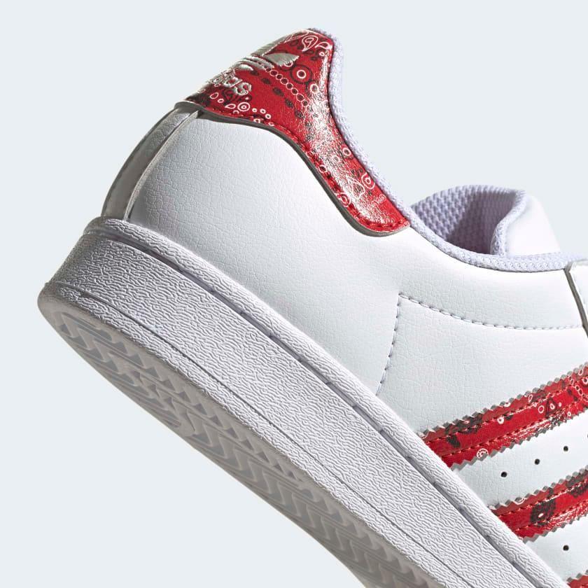 Adidas Superstar - "White/Red" - Manore Store