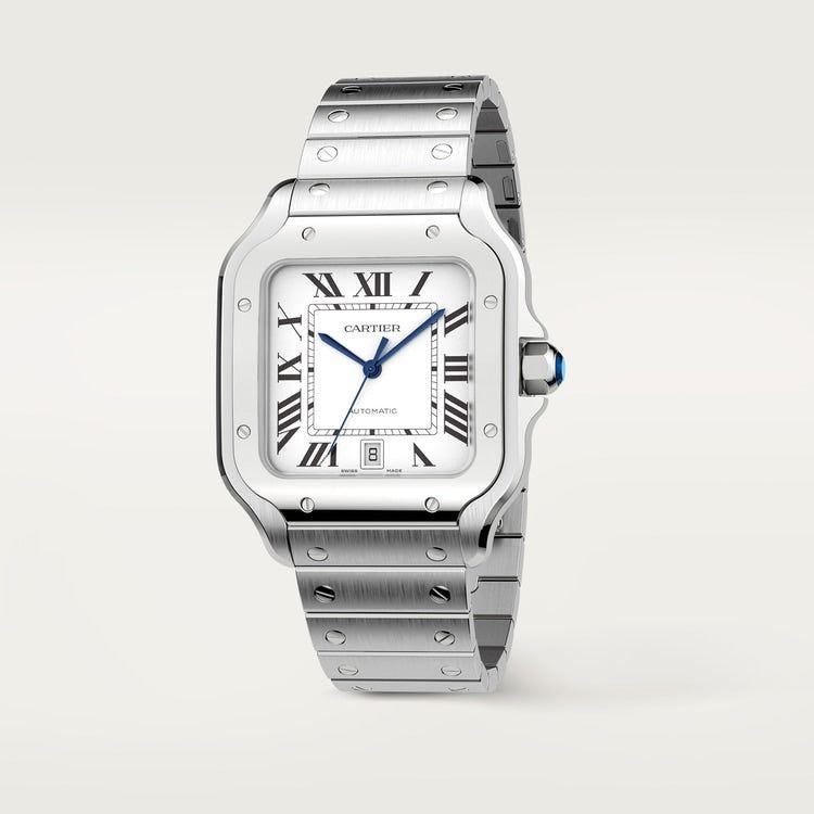 Montre Cartier - Santos Argenté - Manore Store