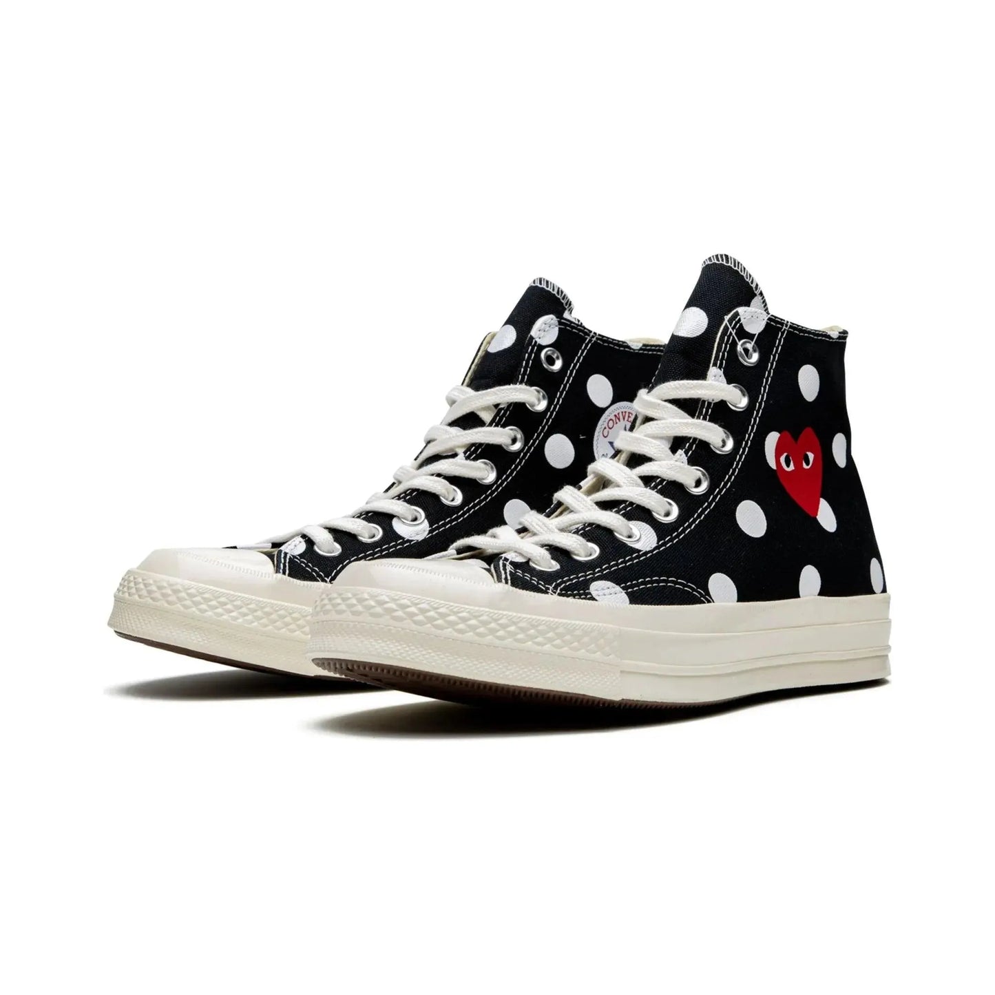 Converse Chuck 70 Hi “Comme Des Garçons / Polka Dot Black" - Manore Store