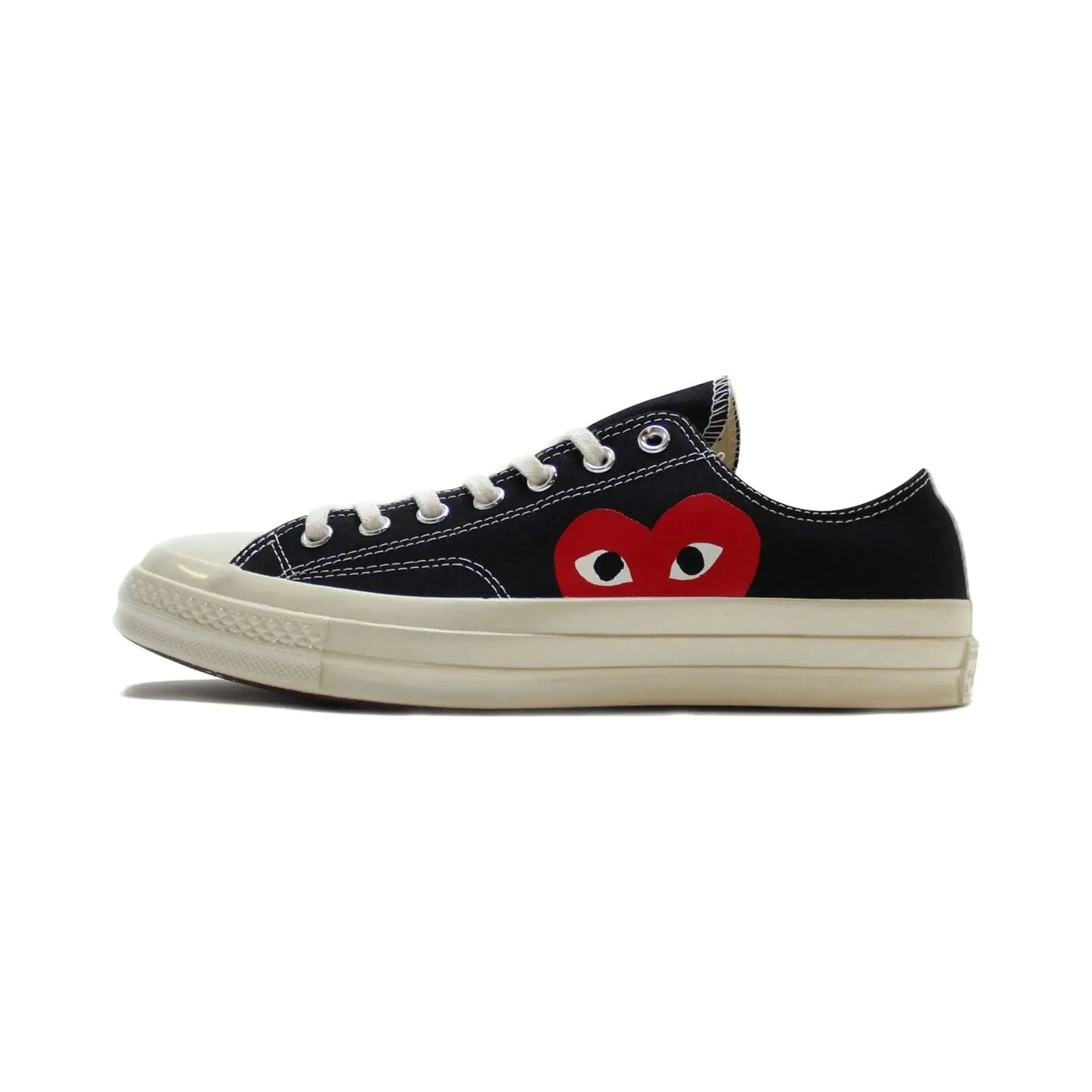 Converse Chuck 70 Ox “Comme Des Garçons PLAY / Half Heart Black” - Manore Store