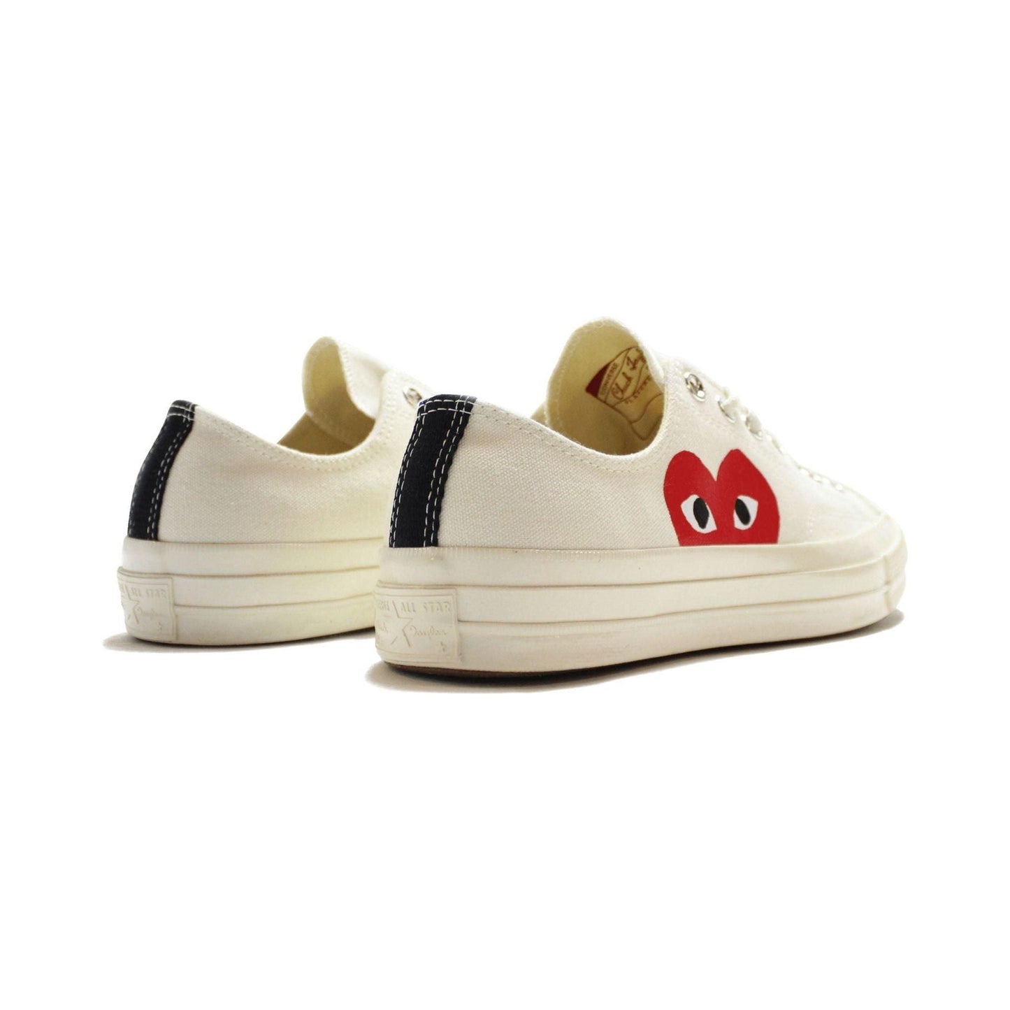 Converse Chuck 70 Ox “Comme Des Garçons PLAY / Half Heart White” - Manore Store
