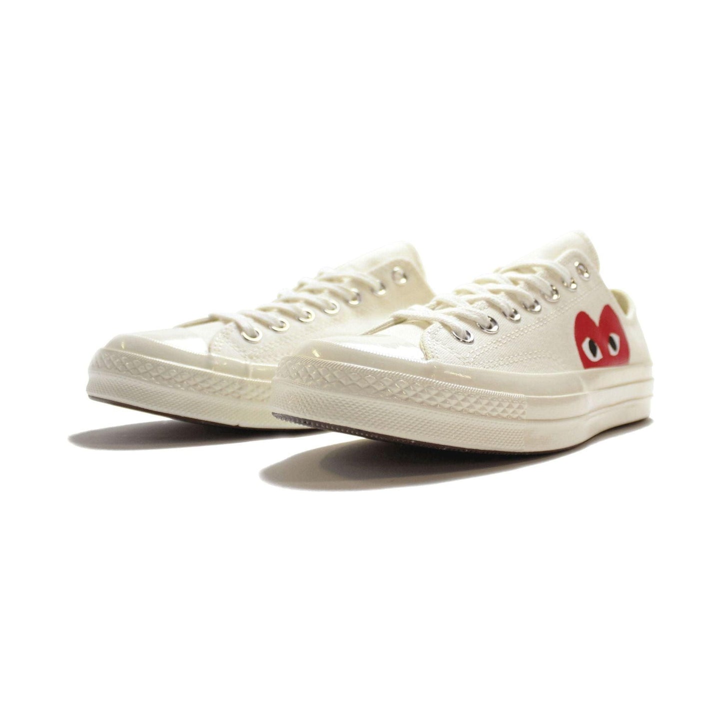Converse Chuck 70 Ox “Comme Des Garçons PLAY / Half Heart White” - Manore Store