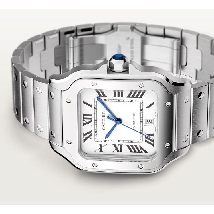 Montre Cartier - Santos Argenté - Manore Store
