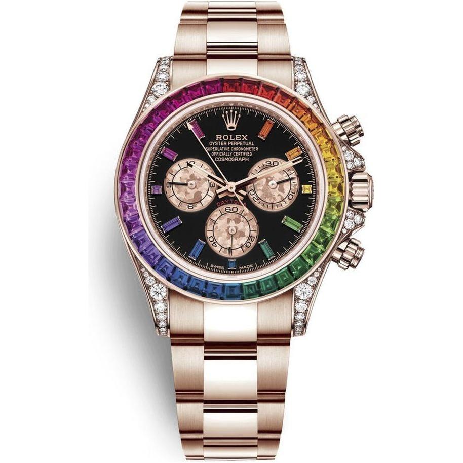 Montre Rolex - Cosmograph Daytona Rainbow Rose - Manore Store