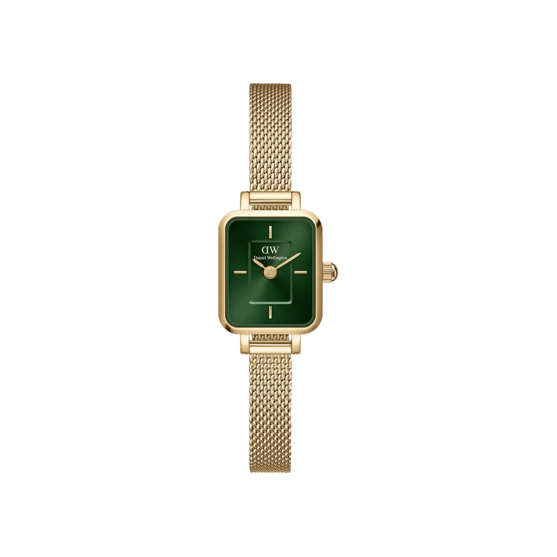 Montre Daniel Wellington - Quadro Mini Evergold Emerald - Gold - Manore Store