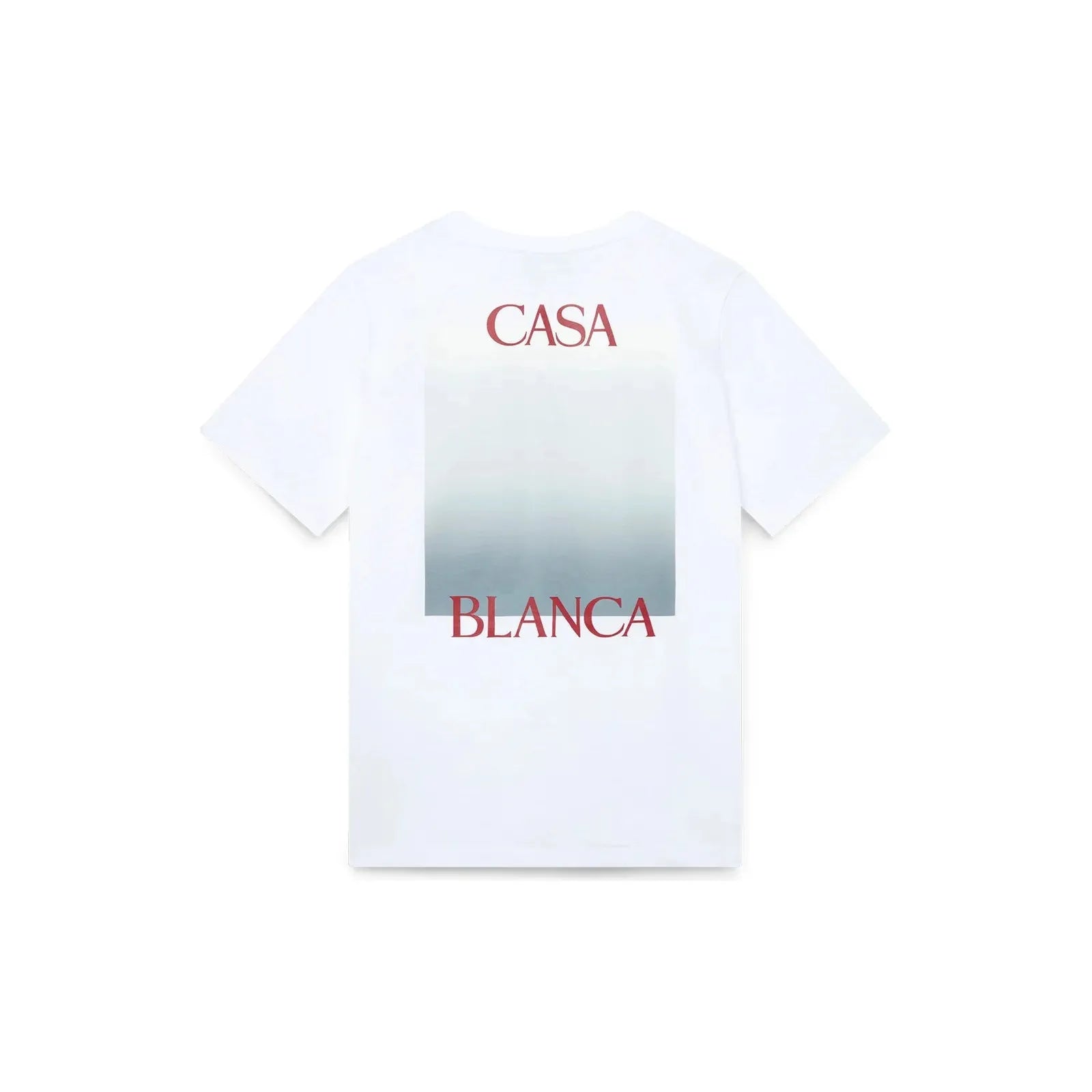 CASABLANCA – T-shirt Blanc Logo Dégradé - Manore Store