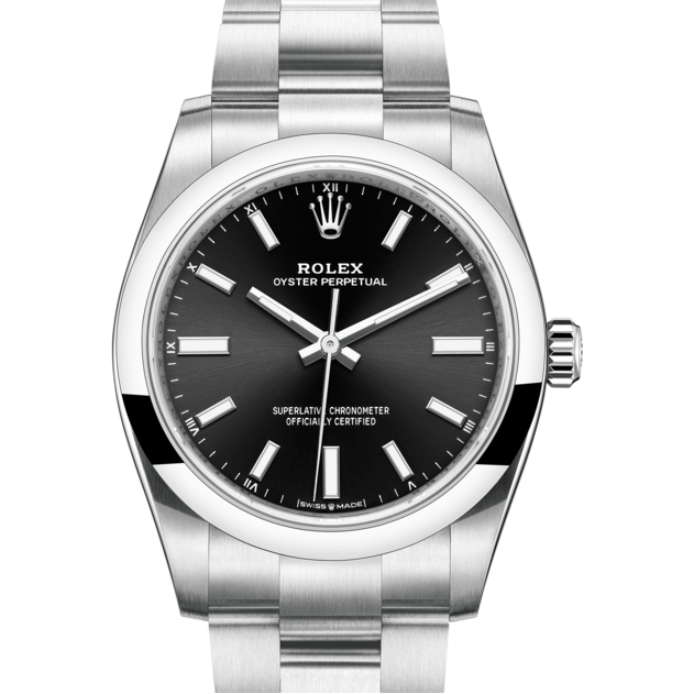 Montre Rolex - Oyster Perpetual Noir - 28mm - Manore Store