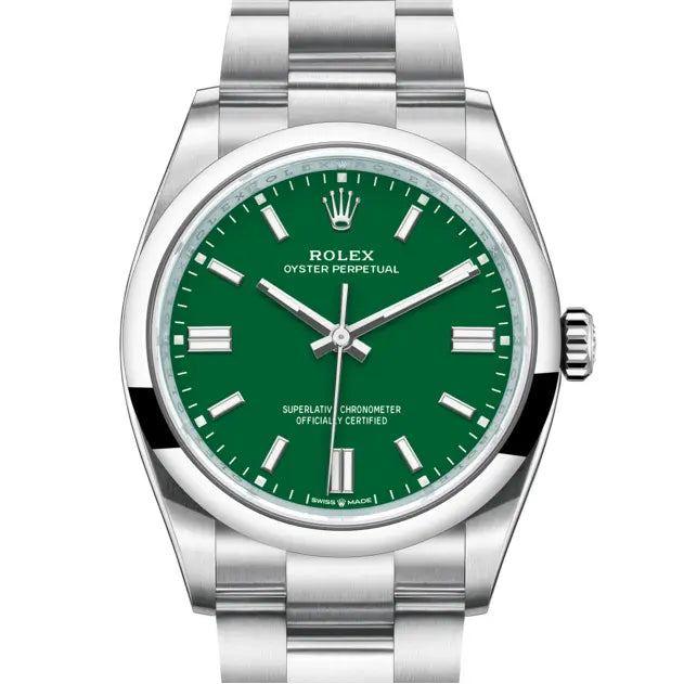 Montre Rolex - Oyster Perpetual Vert - 36mm - Manore Store