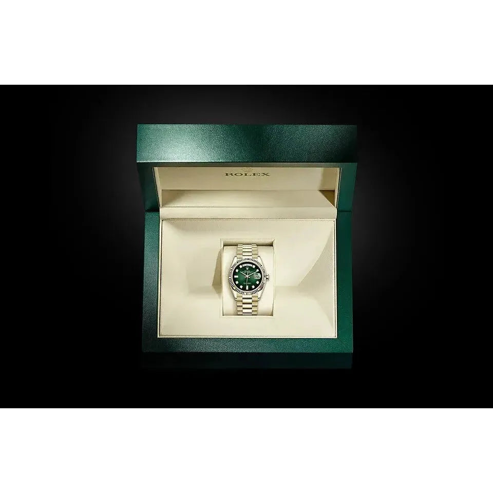 Montre Rolex - Day Date "Jaune/Vert" - Manore Store