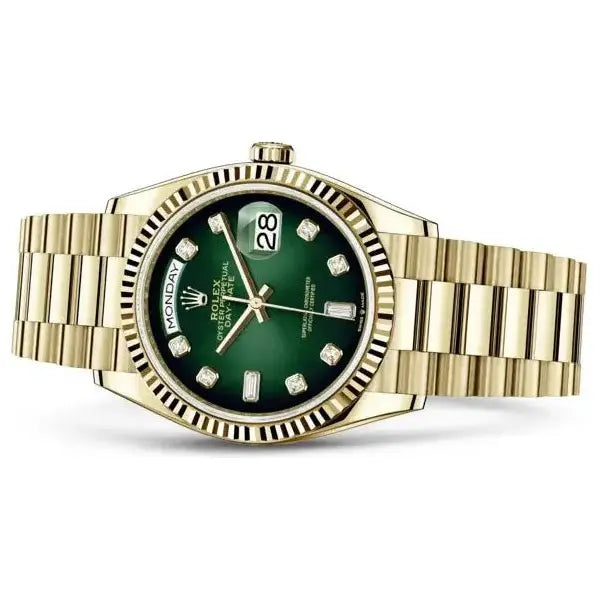 Montre Rolex - Day Date "Jaune/Vert" - Manore Store