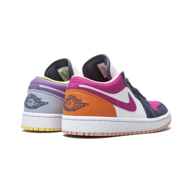 Air Jordan 1 Low "Mismatched Purple / Magenta" - Manore Store