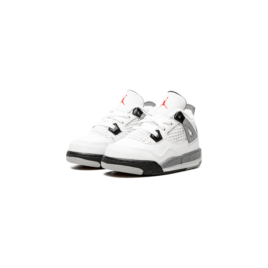 Air Jordan 4 "White / Cement" - Kids - Manore Store
