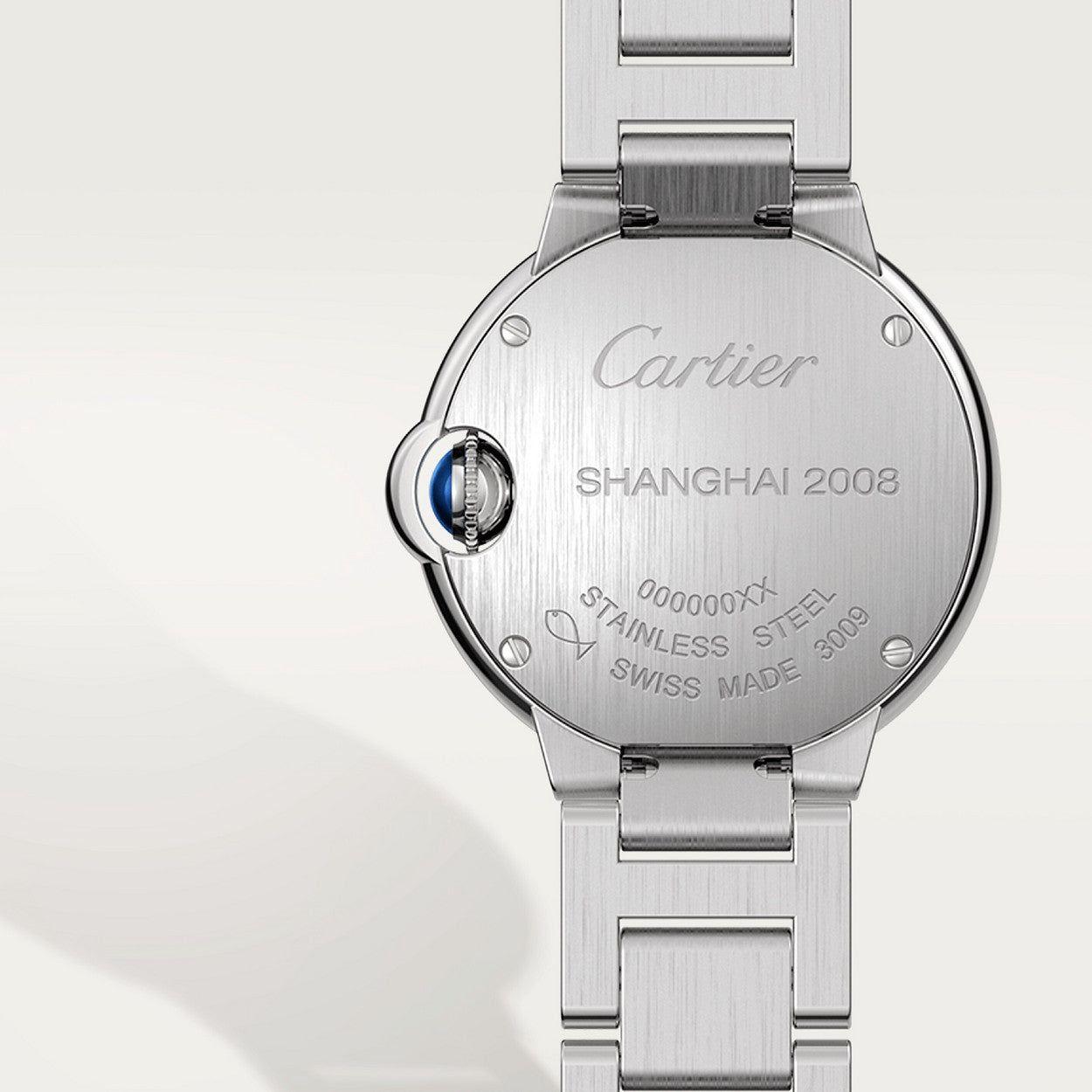 Montre Cartier - Ballon Bleu Sertie Argenté - Manore Store