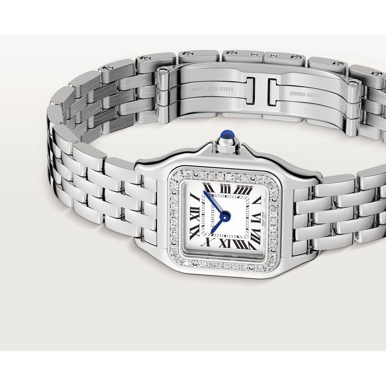 Montre Cartier - Panthère Sertie Argenté - Manore Store