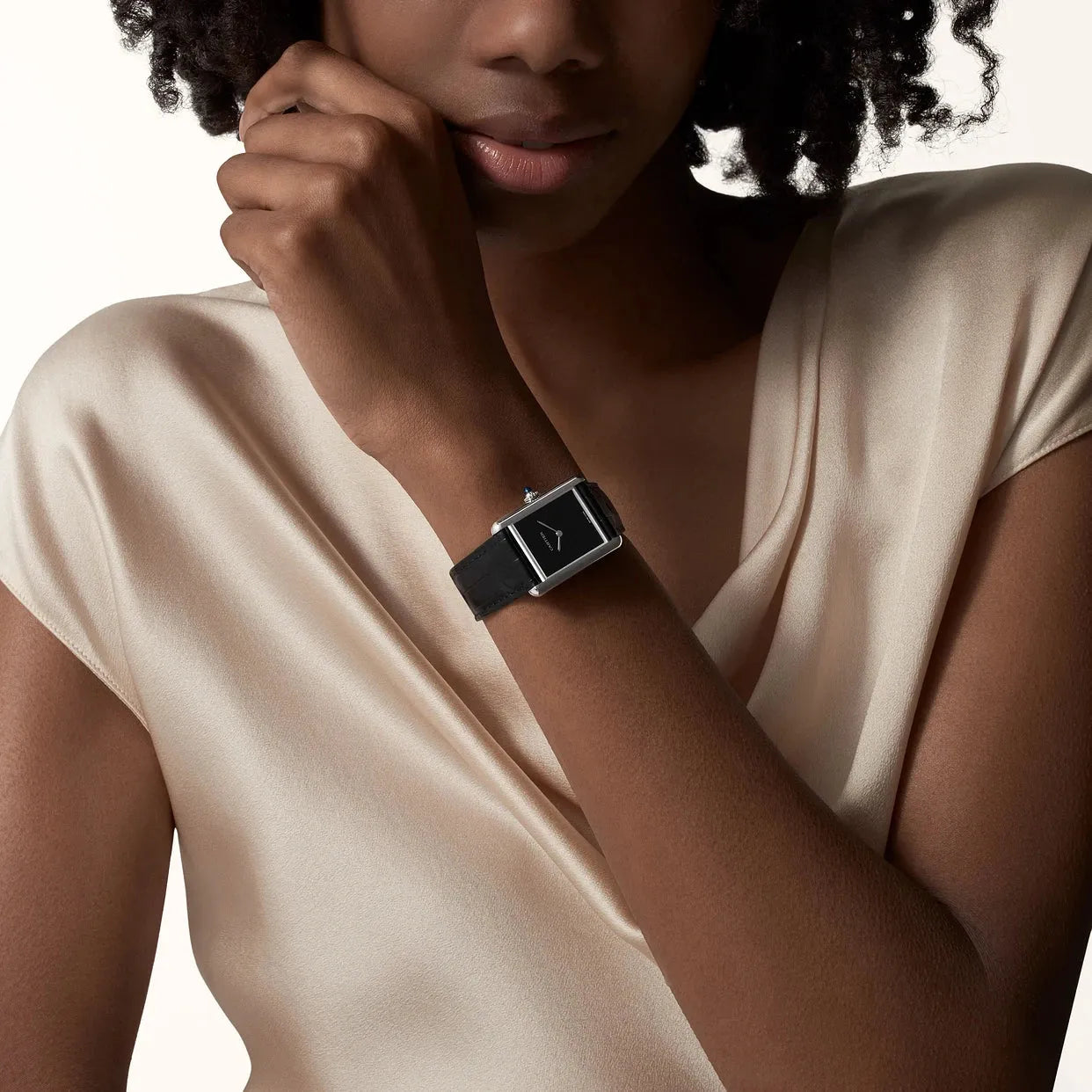 Montre Cartier - Tank Must "Noir" - Manore Store