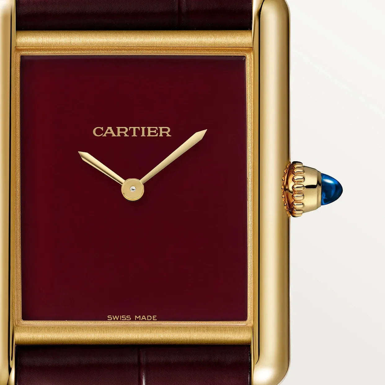 Montre Cartier - Tank Louis Cartier "Bordeaux" - Manore Store
