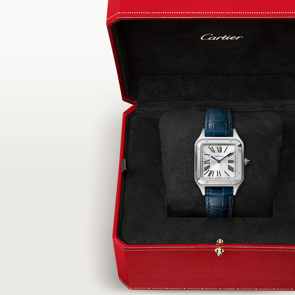 Montre Cartier - Santos Bleu Marine - Manore Store