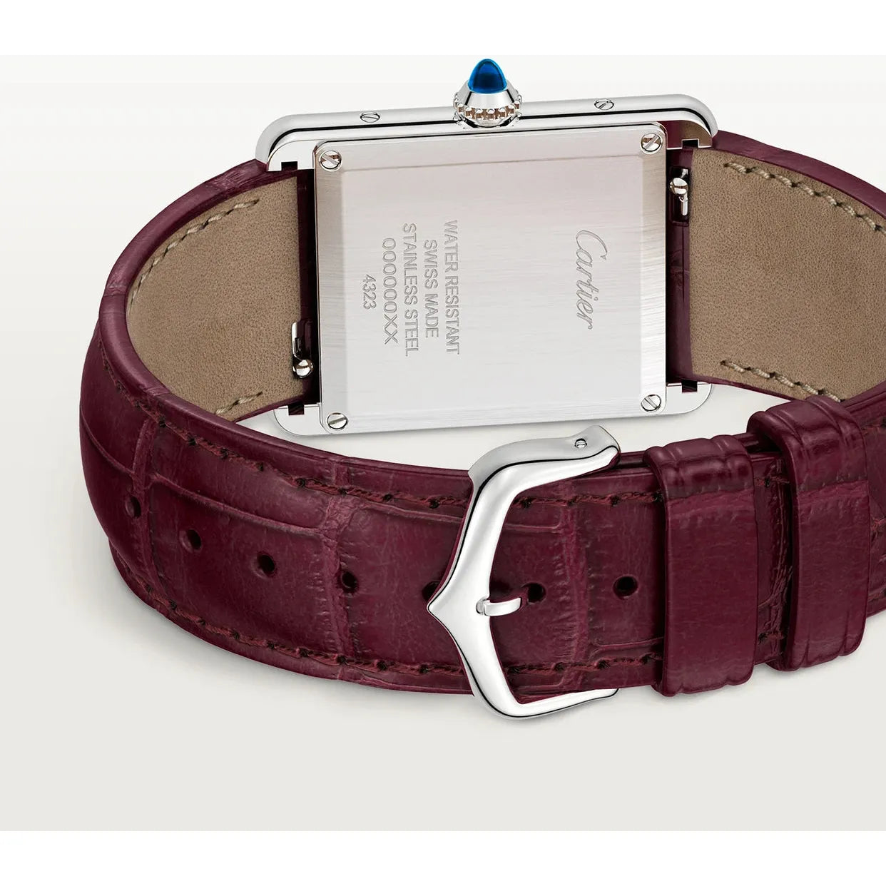 Montre Cartier - Tank Must "Bordeaux" - Manore Store