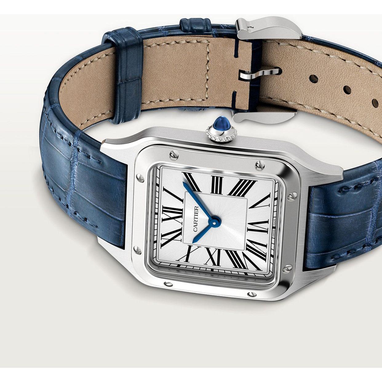 Montre Cartier - Santos Bleu Marine - Manore Store