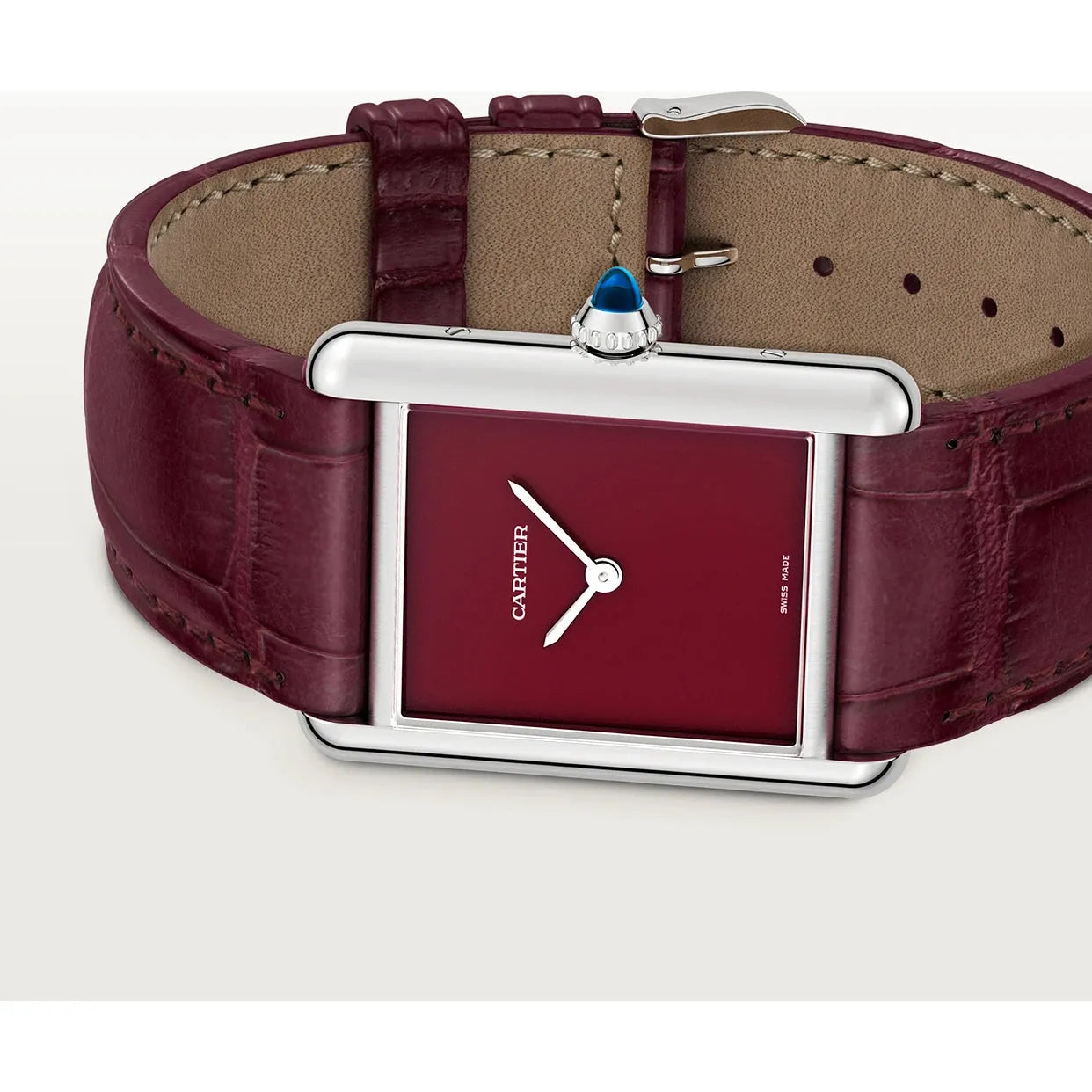 Montre Cartier - Tank Must "Bordeaux" - Manore Store