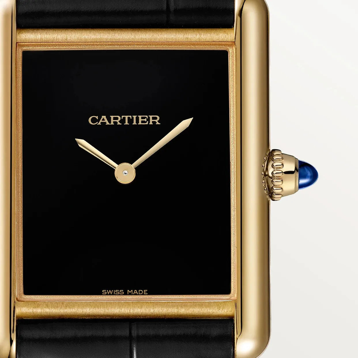 Montre Cartier - Tank Louis Cartier "Noir" - Manore Store
