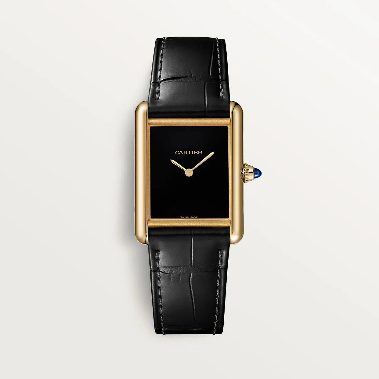 Montre Cartier - Tank Louis Cartier "Noir" - Manore Store