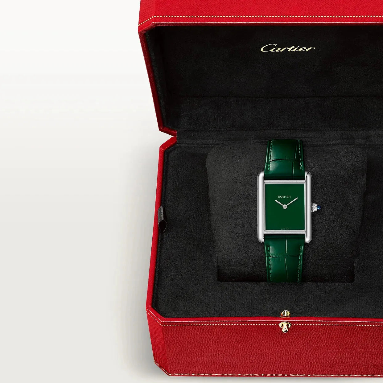 Montre Cartier - Tank Must "Vert" - Manore Store