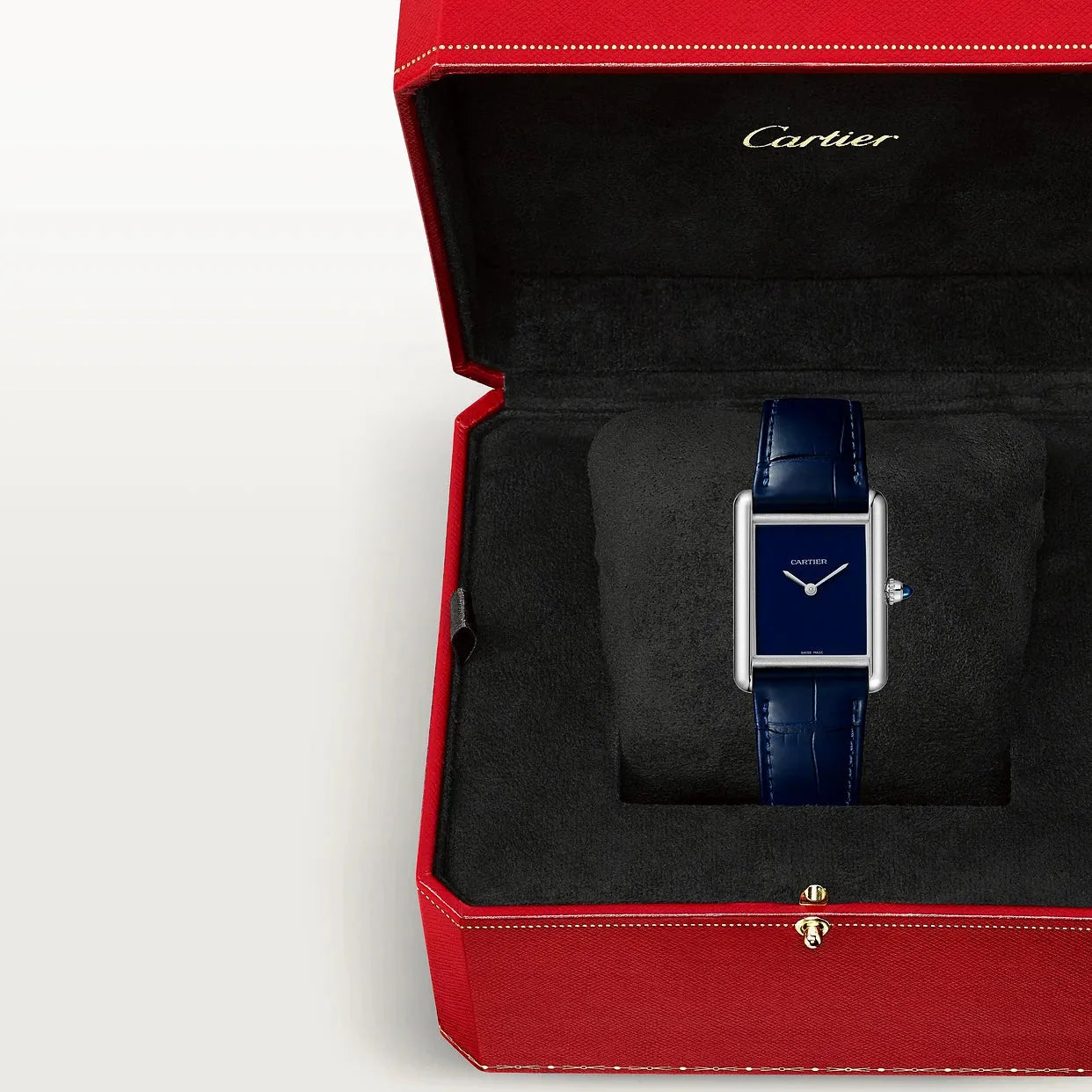 Montre Cartier - Tank Must "Bleu" - Manore Store