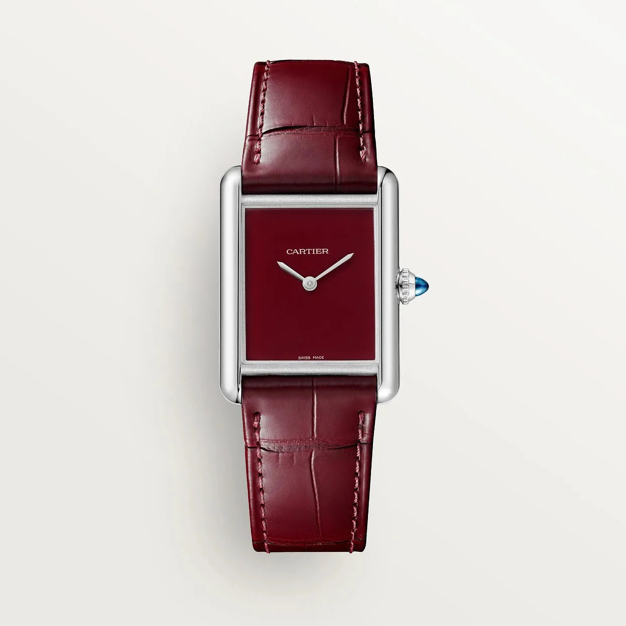 Montre Cartier - Tank Must "Bordeaux" - Manore Store