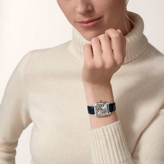 Montre Cartier - Santos Bleu Marine - Manore Store