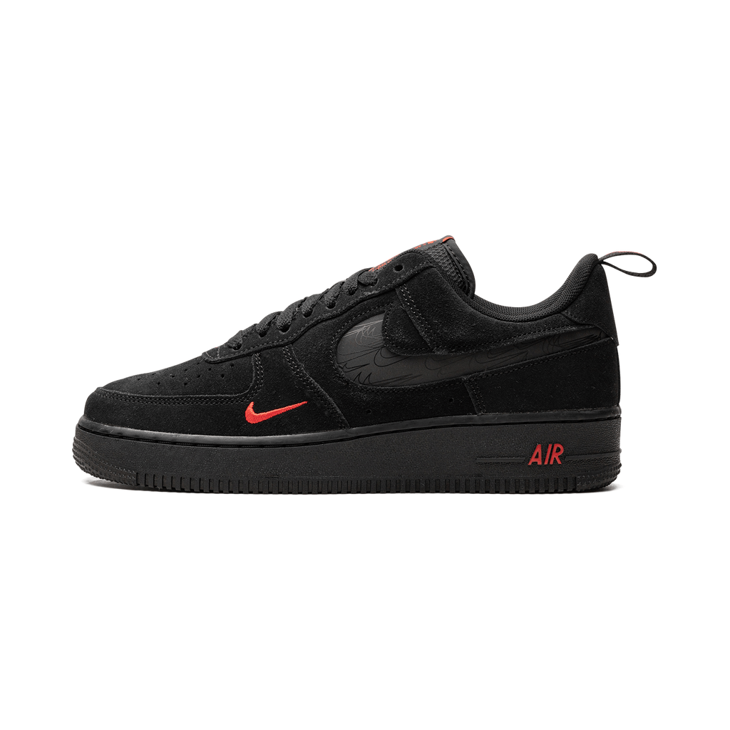 Air Force 1 Low "Swoosh Black Crimson" - Manore Store