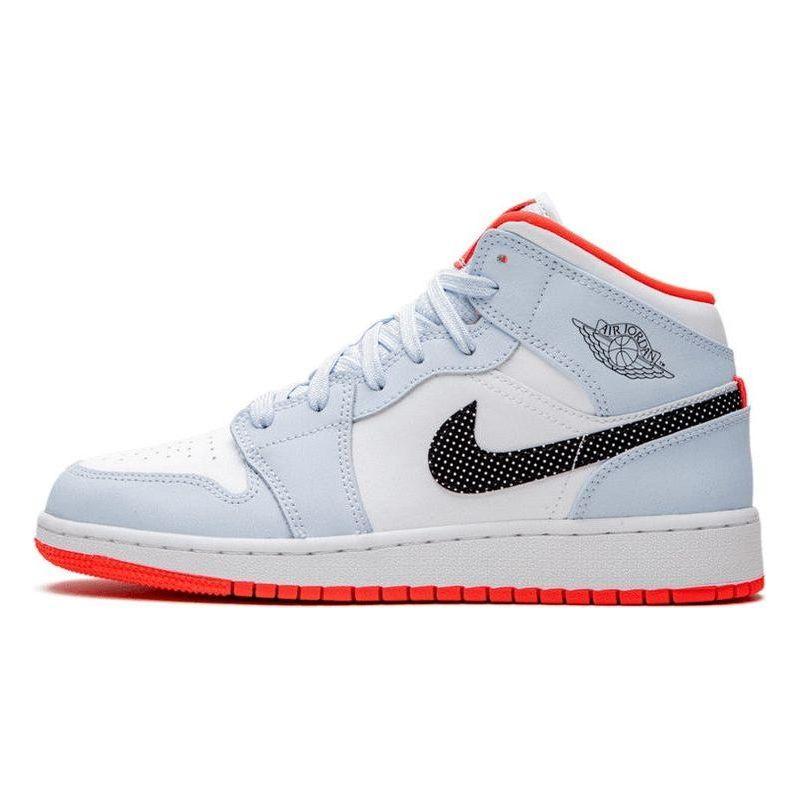Air Jordan 1 Retro Mid "Half Blue Polka" - Manore Store