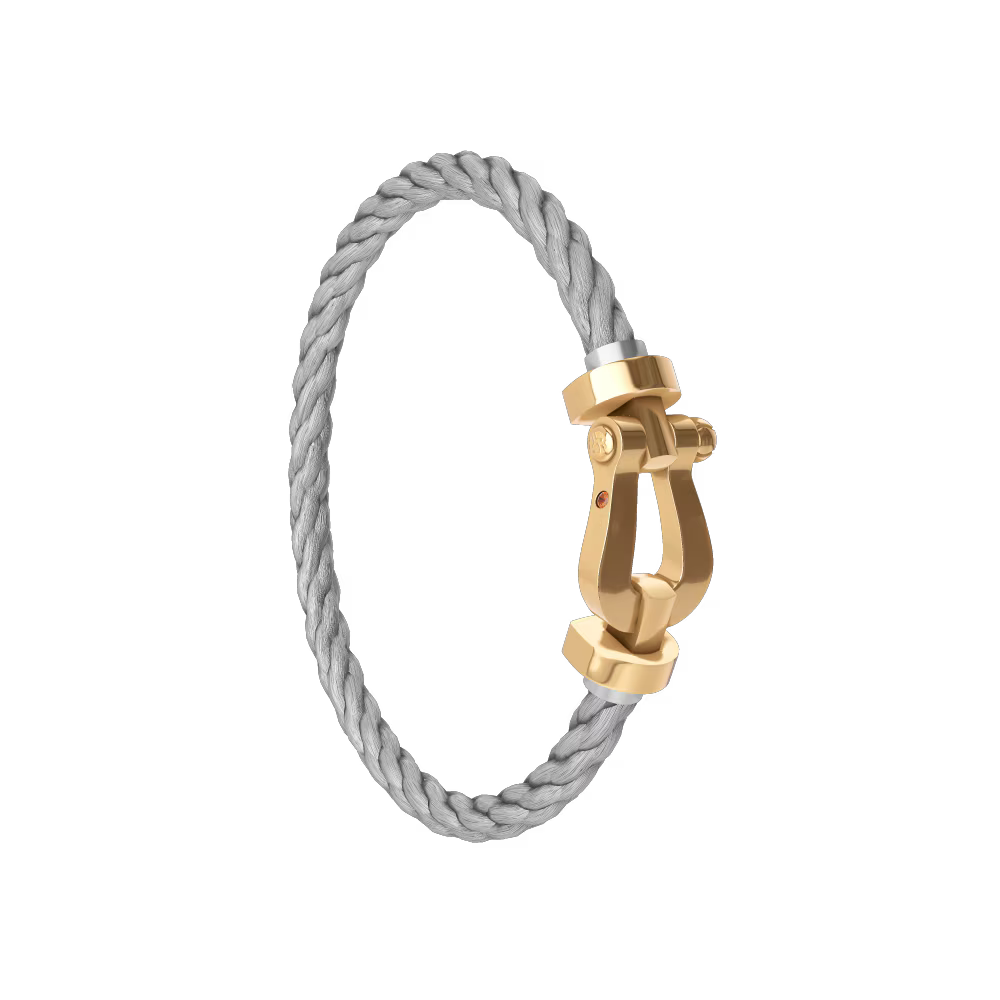 BRACELET FRED FORCE GRAND MODÈLE GRIS GOLD