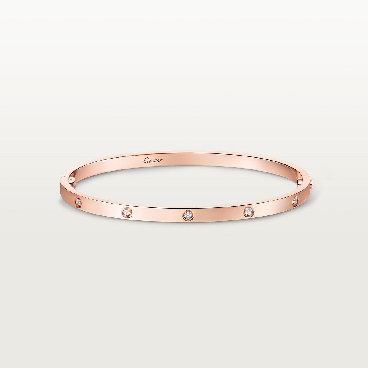 BRACELET CARTIER LOVE PETIT MODÉLE DIAMOND ROSE GOLD